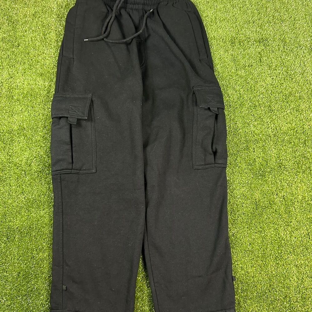 Pro-club Men's Black Joggers-tracksuits